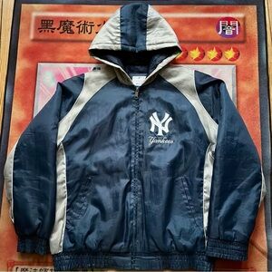 Gill Sports MLB New York Yankees Full Zip Hooded Jacket